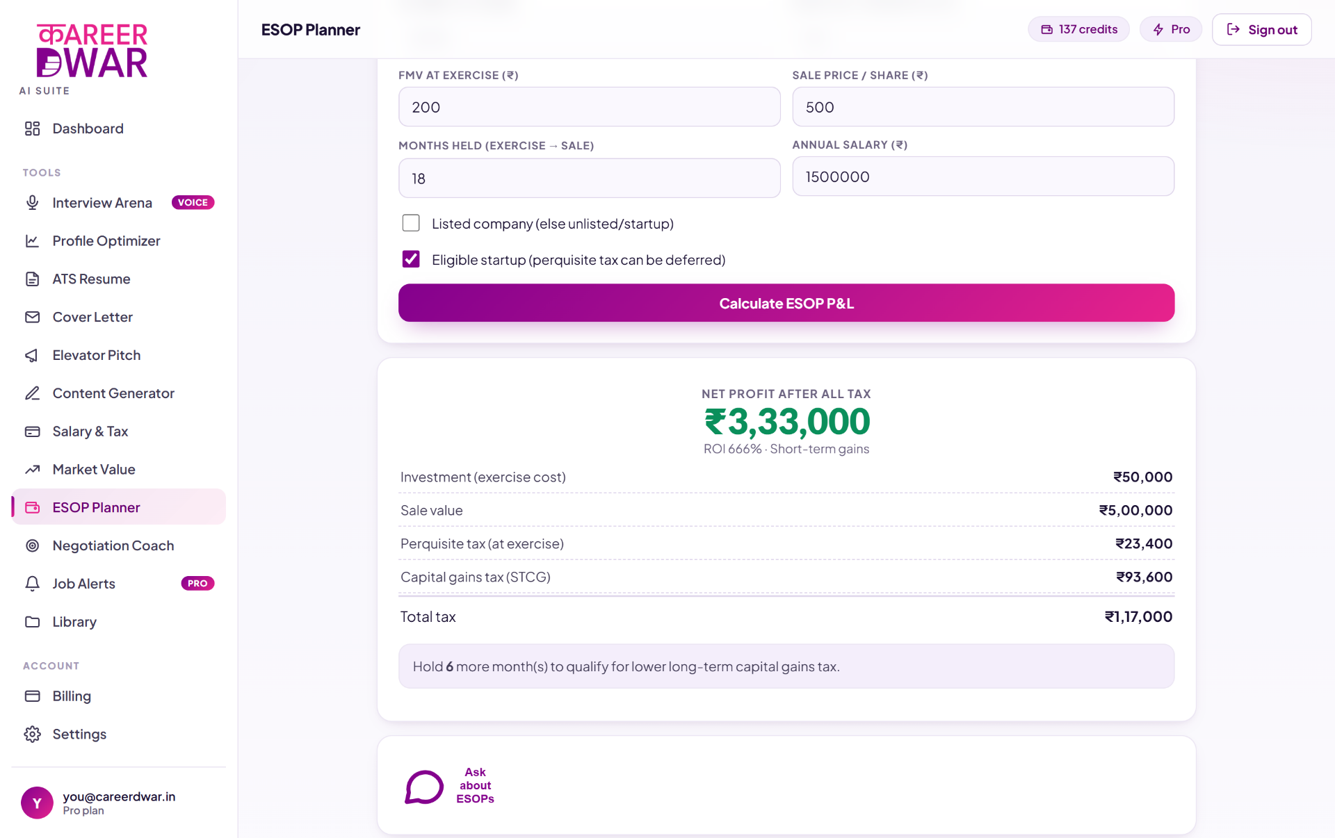 Career Dwar AI Suite screenshot 3