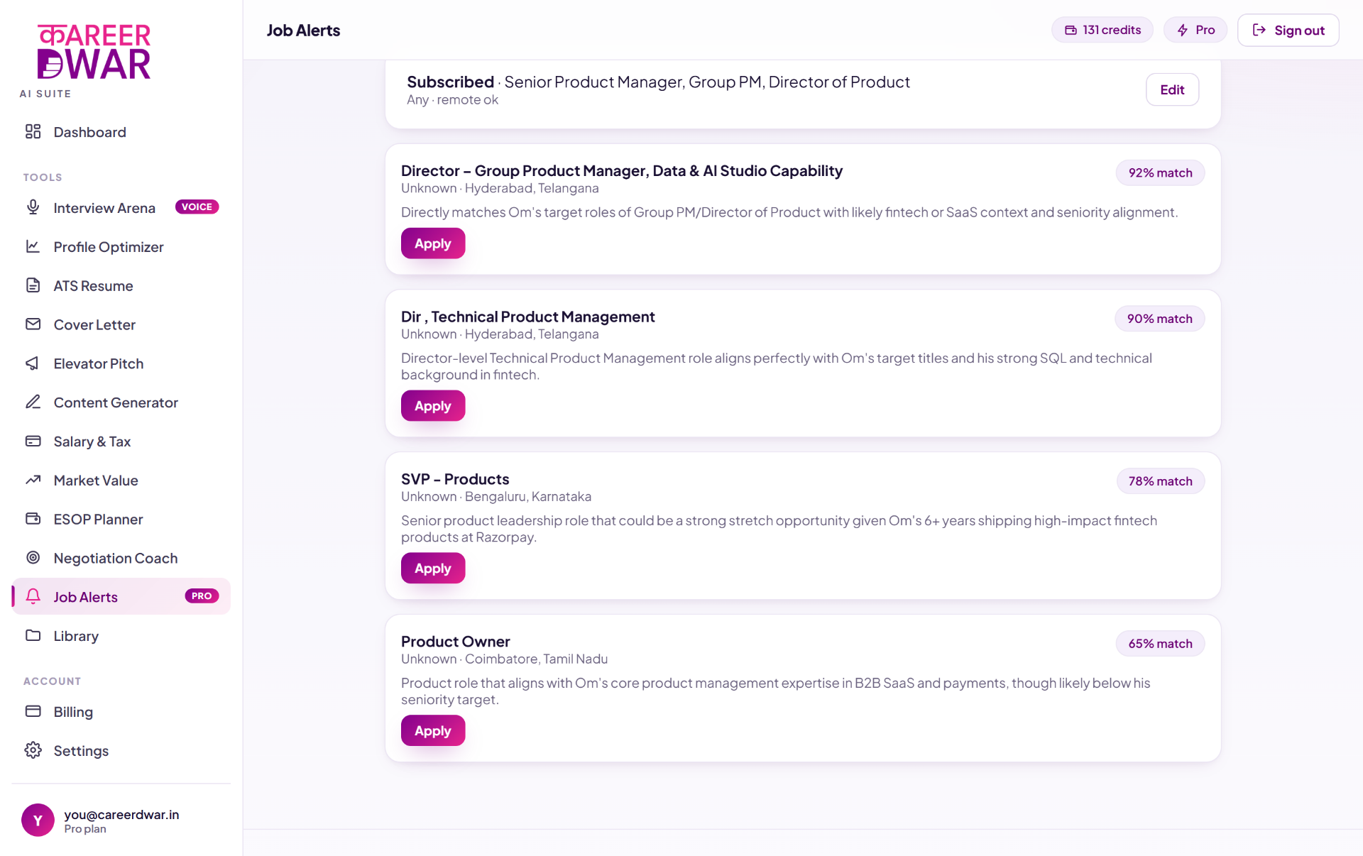 Career Dwar AI Suite screenshot 4