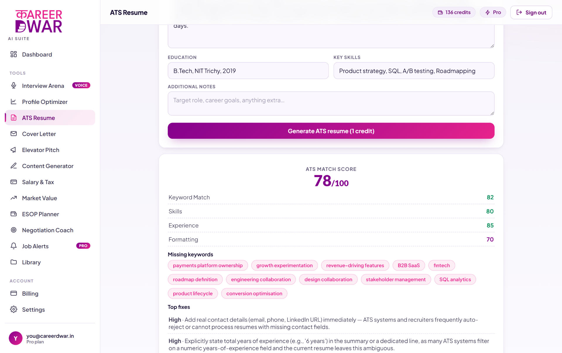 Career Dwar AI Suite screenshot 1